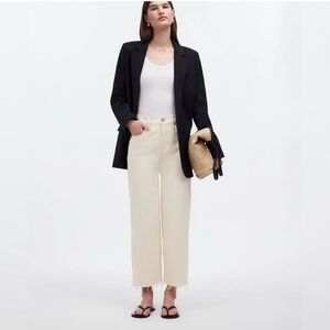 Madewell Perfect Vintage Wide Leg Crop Jean